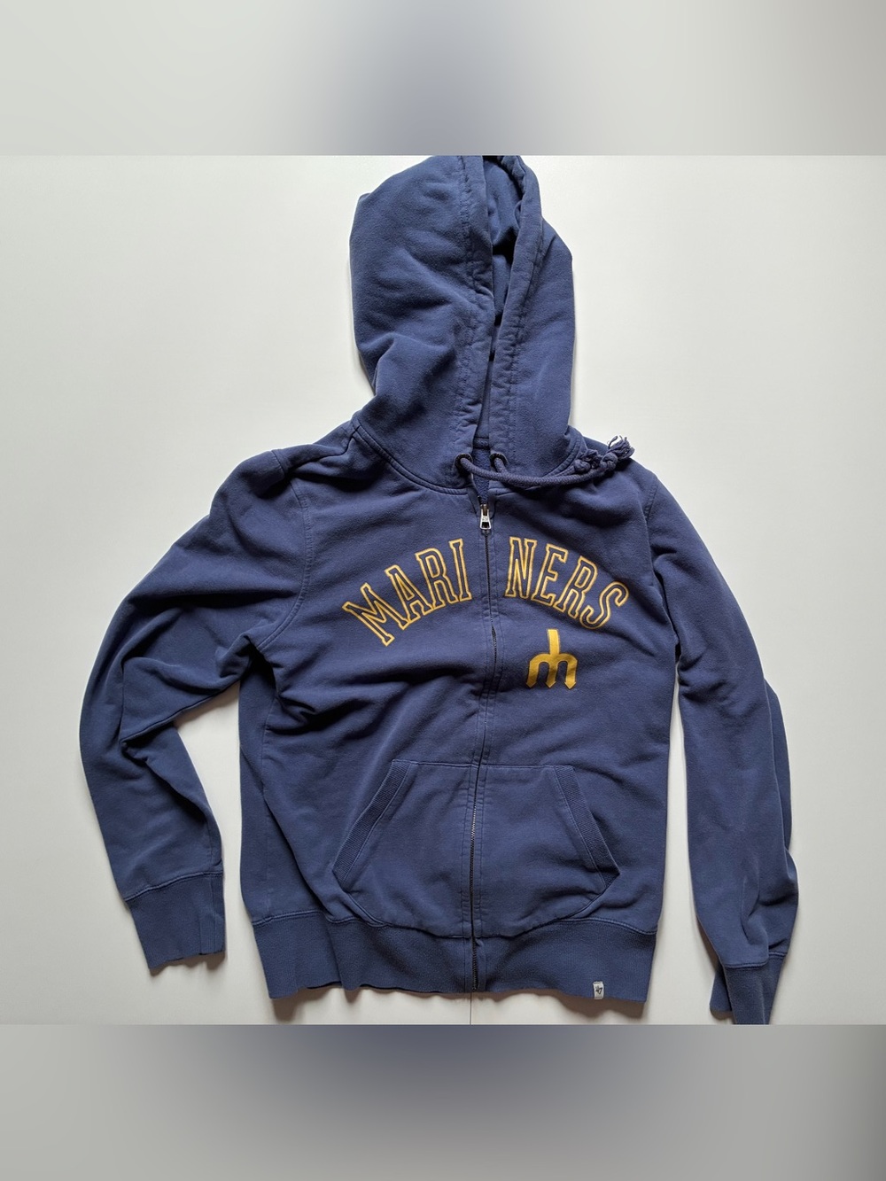 MLB Seattle Mariners 47' Brand Zip-Up Hoodie - Size Medium